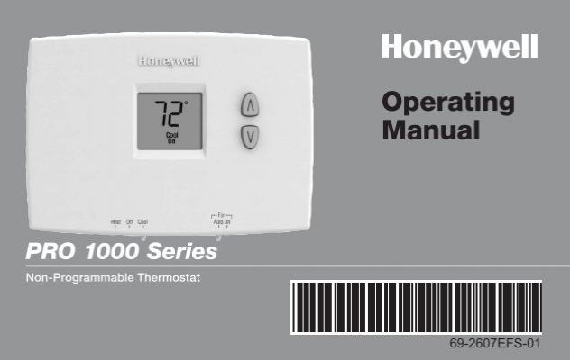 Pro stat thermostat user guide